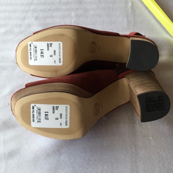 NEW Michael Kors Kimber Suede platforms - Picture 7 of 8